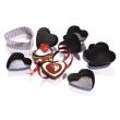 Forma Exopan Inima Canelata, Set 12 buc 