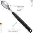 Lingurita Triangle Quenelle Mica 6 cm