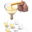 Dozator Matfer Gradat din Copoliester Transparent cu Suport si dui 0.75 L 
