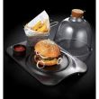Farfurie Burger Chic Neagra  