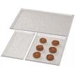 Platou prezentare cristal transparent cu margine 