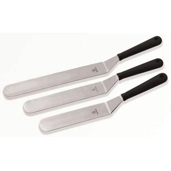 Spatula Curbata din oțel inoxidabil cu mâner standard 
