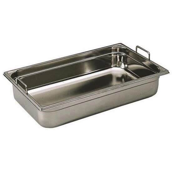 Tava Matfer-Bourgeat Gastronorm Inox cu manere fixe GN 1/1 