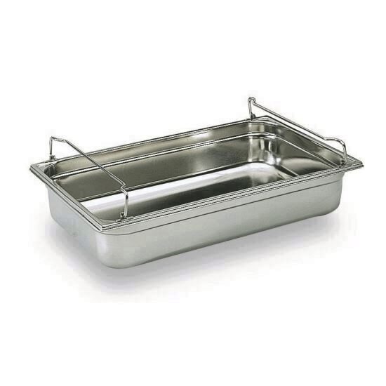 Tava Matfer-Bourgeat Gastronorm Inox GN 1/1 cu manere