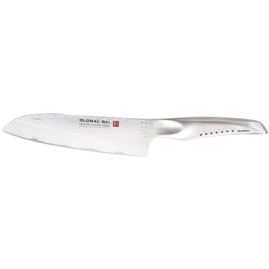 Global Seria SAI Cutit Santoku Inox