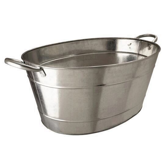 Vas pentru sampanie galvanizat 25 litri 