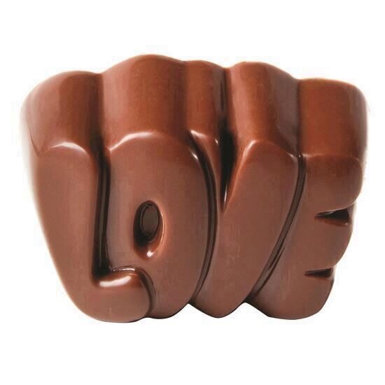 Forma ciocolata policarbonat Love