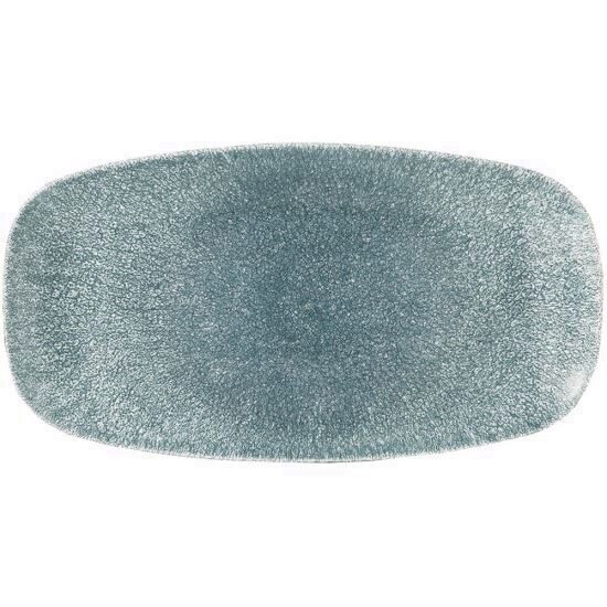 Platou Raku Topaz alungita  