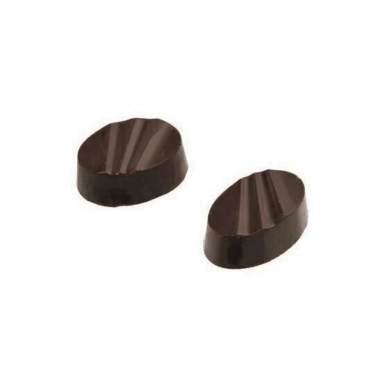 Forma ciocolata policarbonat Rib Oval Sweets