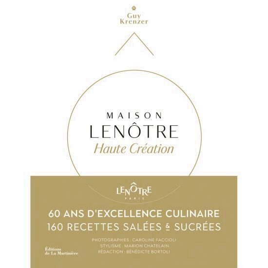 Carte Lenotre Haute Creation, de Guy Krenzer