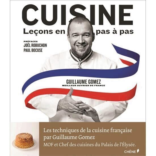 Carte Cuisine Lecons en pas a pas, de Guillaume Gomez