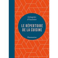 Carte Le Repertoire de la Cuisine, de Th. Gringoire si L. Saulnier Saulnier