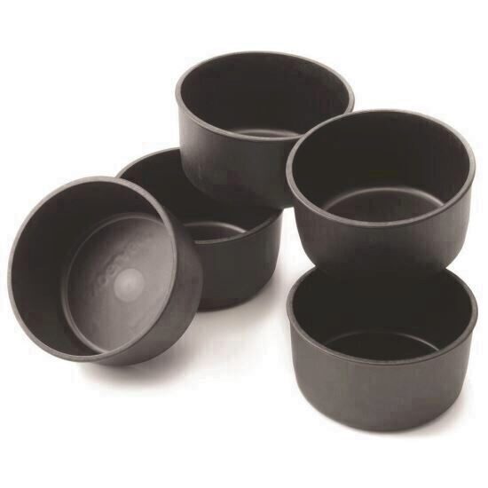 Forma Exoglass Dariole Rotunde, Set 6 buc