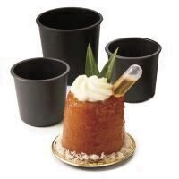 Forma Exoglass Dariole Rotunde, Set 6 buc