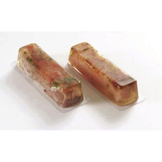 Mulaj Yule Log PVC 14.4x5.2x3.3 cm, Set 250 buc.