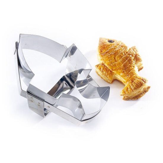 Decupator Otel Inoxidabil Peste cu maner 16.5x9.5 cm