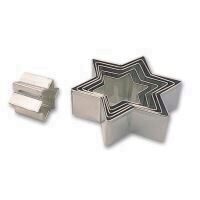 Set 6 Decupatoare Metal Stea