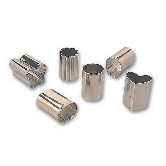 Set 6 Decupatoare Otel Inoxidabil Mici 3,5 cm 