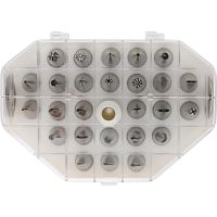 Set 26 Duiuri Inox Pentru Decoratii Fine S 