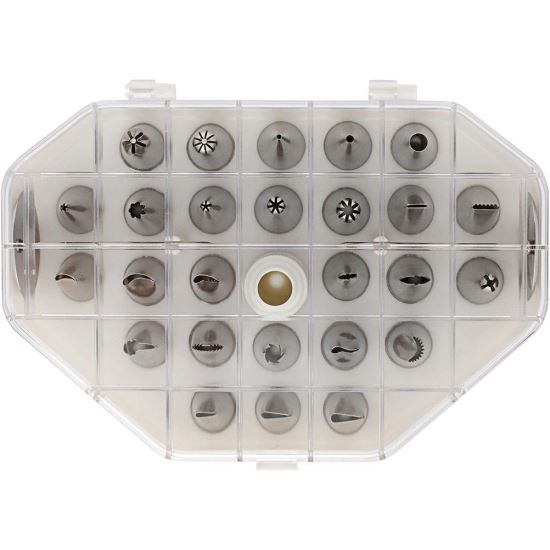 Set 26 Duiuri Inox Pentru Decoratii Fine S 