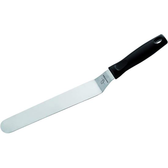Spatula Curbata din oțel inoxidabil cu mâner ergonomic