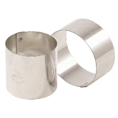 Cadru Rotund Otel Inoxidabil, Set 4 buc