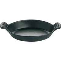 Platou Chasseur ovala, negru