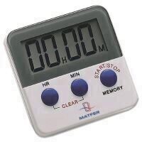 Timer Matfer Digital 20 H, afiseaza ore si minute