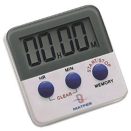 Timer Matfer Digital 20 H, afiseaza ore si minute