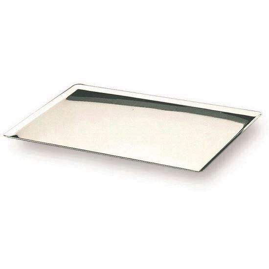 Tava Inox Patiserie, margini evazate
