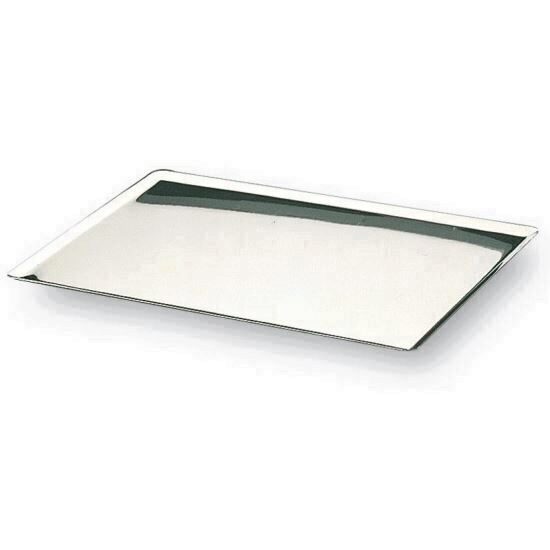 Tava Inox Patiserie, margini evazate