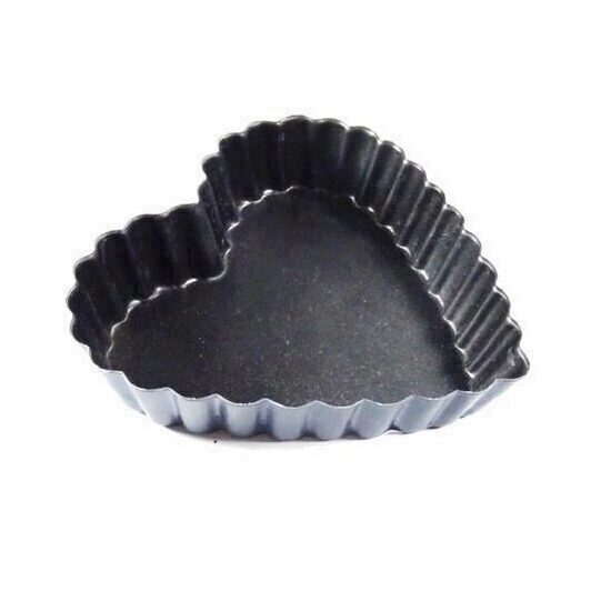 Forma Exopan Inima Canelata, Set 12 buc 