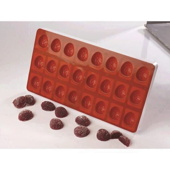 Mulaj Silicon Matfer Jeleu Capsuni