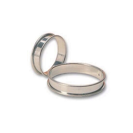 Cerc Tarta 2 margini rotunjite, Set 6 buc