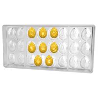 Forma ciocolata policarbonat Egg Smiley