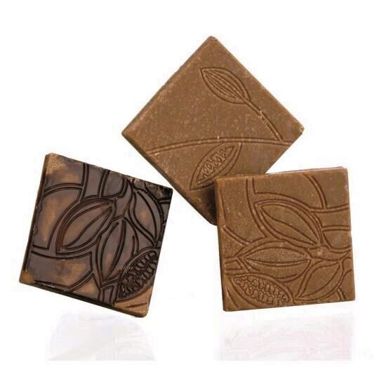 Forma ciocolata policarbonat Decor Cacao Texture