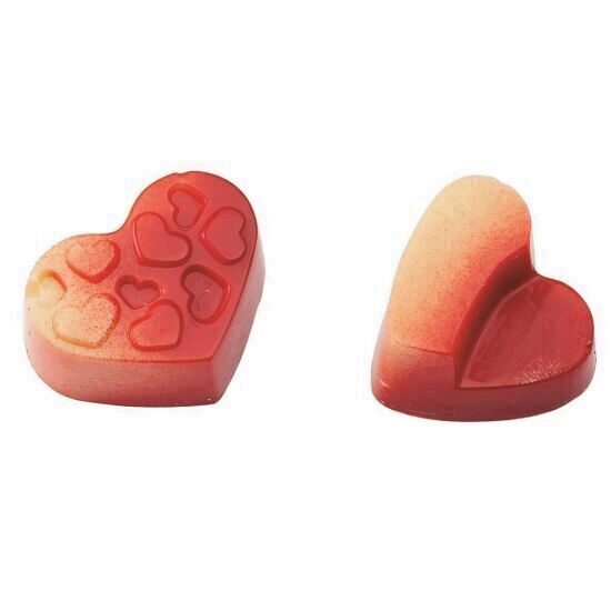 Forma ciocolata policarbonat Inimi Saint-Valentin