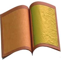 Carnet de 25 foi de aur pentru decor 