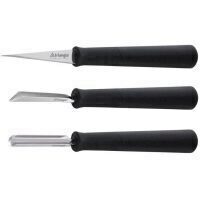 Set Cutite pentru Sculptat Triangle 3 piese Sculptat Fructe Si Legume