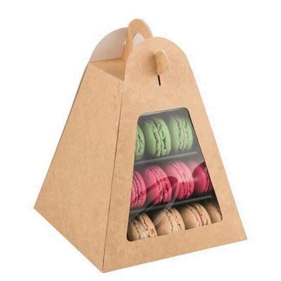 Cutie carton pentru suport mini Macarons, buc