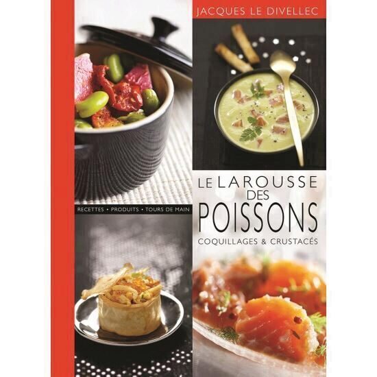 Carte Larousse Des Poissons, de Jacques Le Divellec