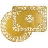 Hartie Decor Aurie, Ø19 cm,  Set 100 Buc.