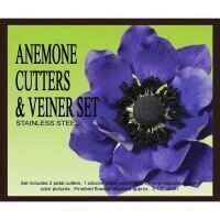 Mulaj Silicon Petal Crafts Anemone + Cutter