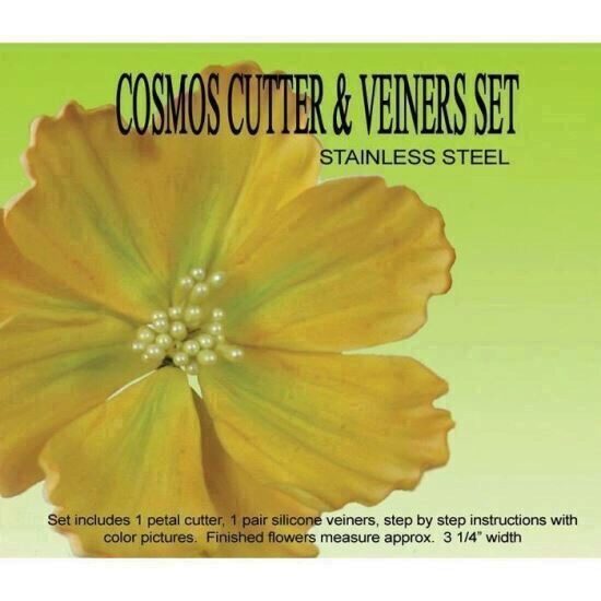 Mulaj Silicon Petal Crafts Cosmos + Cutter