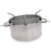 Set Oala Matfer Excellence Inox cu 4 cosuri pentru Paste  