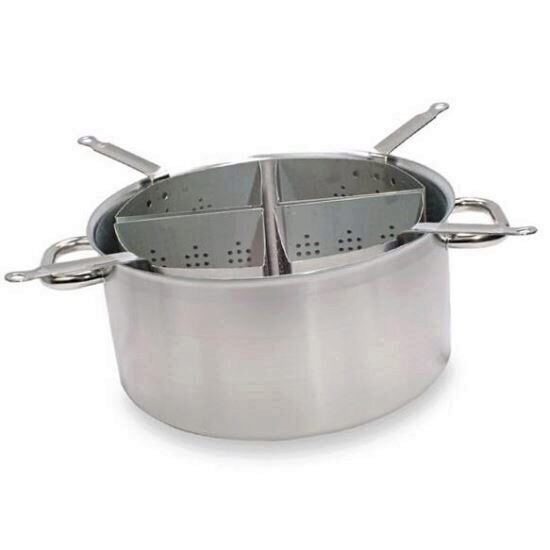 Set Oala Matfer Excellence Inox cu 4 cosuri pentru Paste  