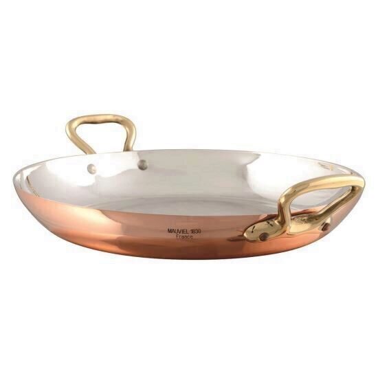 Tigaie Mauviel Elegance Cupru rotunda 2 manere