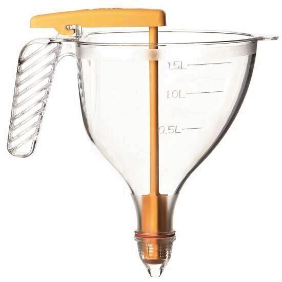 Dozator Matfer Gradat din Copoliester Transparent cu Suport cu 4 dui 1.5 L