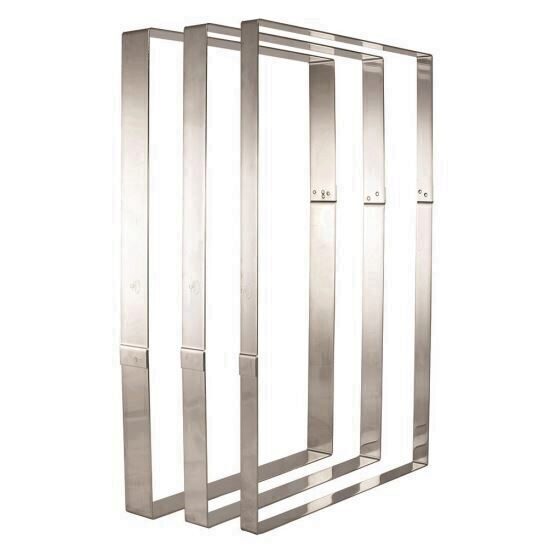 Cadru Mousse Dreptunghiular din Otel Inoxidabil Cake 