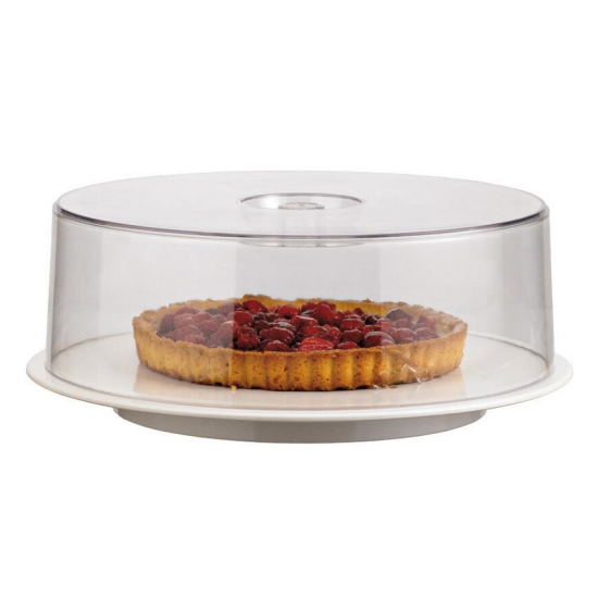 Platou rotunda din polistiren pentru tarte